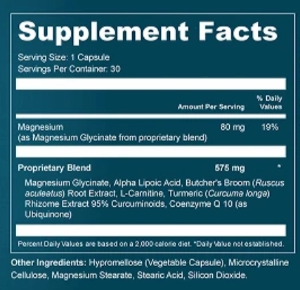 Sciatilief Supplement Facts