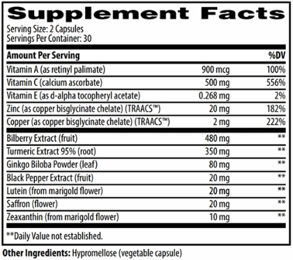 iGenics Supplement Facts